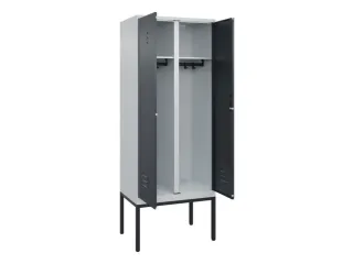 locker voor scheiding van kleding,HxBxD 2120x800x500mm,2vak - 2