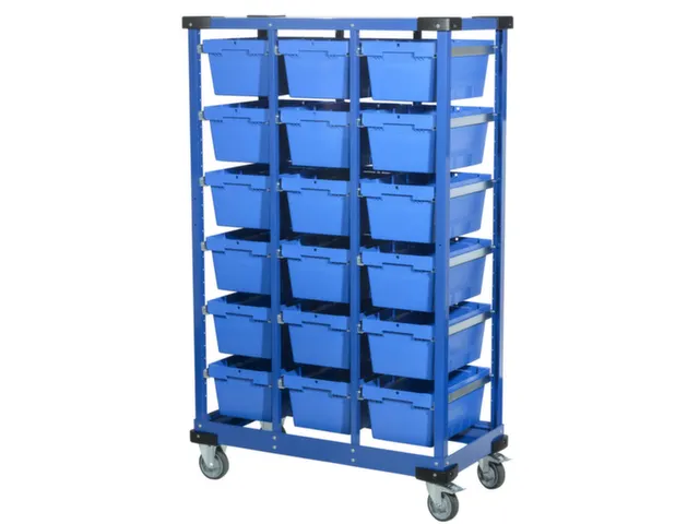 transportwagens voor houders,HxLxB 1805x1120x590mm,draagverm. 250kg