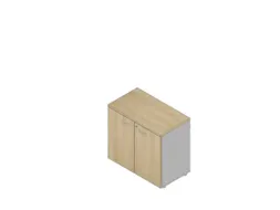 kantoorkast,HxBxD 730x800x450mm,1xhouten vloer,2ordnerhoogte