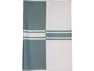 Keukenhanddoeken 100% Coton Made In Egypt 50X70Cm Gestreept - 3