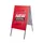 A-Board Stick On A1 (excl. print) weerbestendig Stoepbord