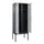 locker voor scheiding van kleding,HxBxD 2120x800x500mm,2vak