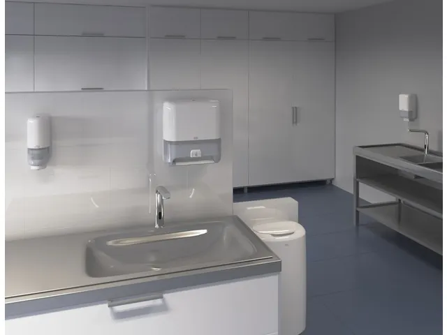 Tork 551100 Matic Sensor Handdoekrol Dispenser Elevation Wit