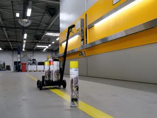 Vloer markeerspray DURALINE 750 ml Geel - 4