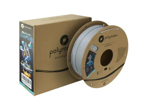 PolyLite CosPLA Version A Easily Sandable grijs/zilver 1kg 3D Filament
