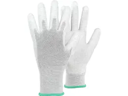 Tegera 802 ESD handschoenen, grijs/wit, maat 10, per 12 paar