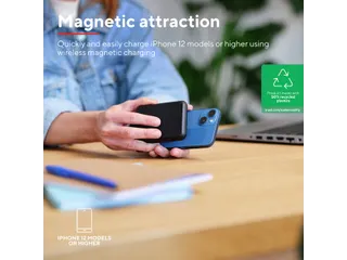 Trust 24877 Magno Draadloze magnetische powerbank 5.000 mAh Zwart - 7