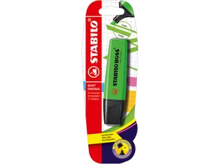 Markeerstift STABILO BOSS Original 70/33 groen blister à 1 stuk - 1