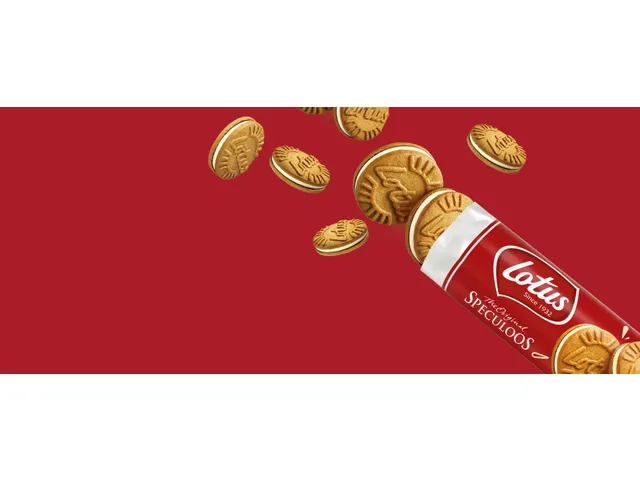 Biscuits sandwich Lotus Biscoff vanille 15 pièces