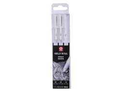 Gelschrijver Sakura Gelly Roll Classic set à 3 breedtes wit
