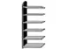 Élément Standard Hxlxp 2250x820x325mm 6tablettes 1paroi Latérale Bl