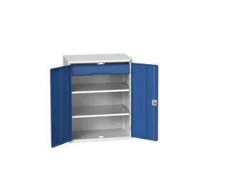 universele kast,HxBxD 1000x800x550mm,2xStalen bodem,1lade(n) - 1