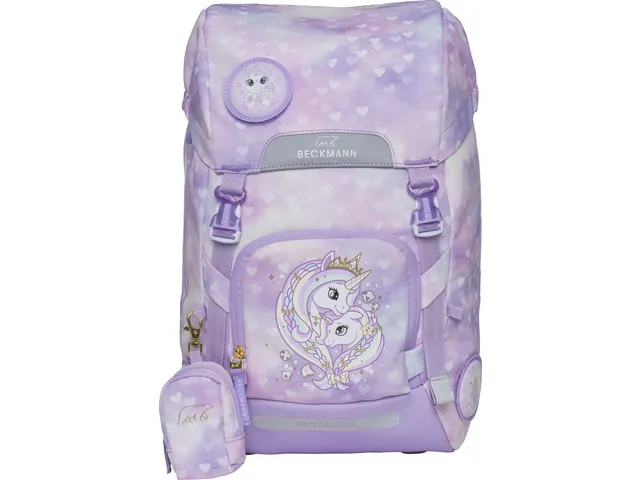 Schooltas Beckmann Classic Maxi Unicorn Princess Purple