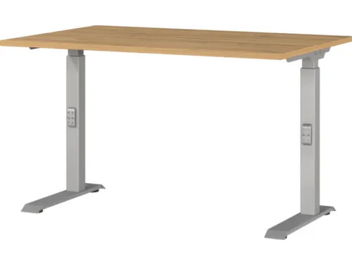 In hoogte verstelbaar bureau,HxBxD 680-910x1200x800mm