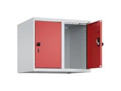 opzetkast,v. locker,2vak.,vak B 300mm,HxBxD 500x600x500mm,draaigrendel