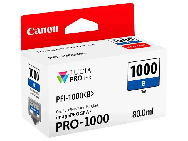 Inktcartridge Canon PFI-1000 blauw