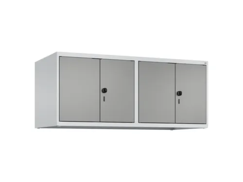 opzetkast,v. locker voor scheiding van kleding,4vak.,vak B 300mm