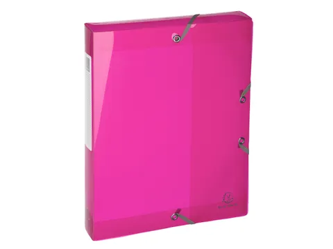 Klasseerdoos IDERAMA PP rug 40mm roze