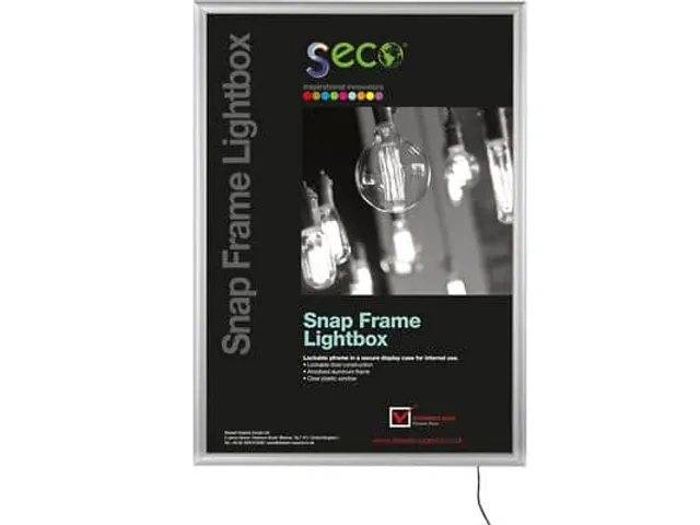 Kliklijst Seco A1 25mm LED slim zilver