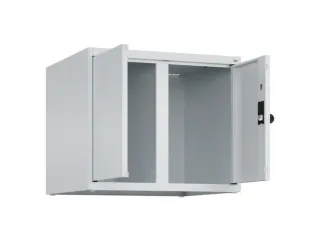 opzetkast,v. locker,2vak.,vak B 300mm,HxBxD 500x600x500mm,vleugeldeur - 2