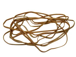 Elastiek Standard Rubber Bands 24 150x1.5mm 500gr 880 stuks bruin