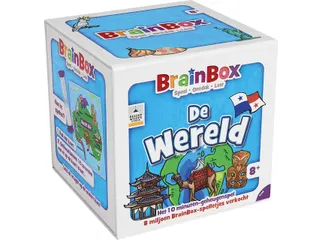 BrainBox De Wereld geheugenspel 8+ - 1