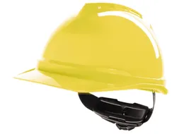 MSA V-Gard 500 ongeventileerde veiligheidshelm met Fas-Trac III binnen