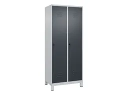 locker voor scheiding van kleding,HxBxD 1950x800x500mm,2vak