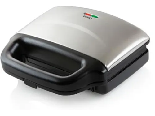 Tosti IJzer Big Croque XL Zilver Anti-Aanbaklaag 900W