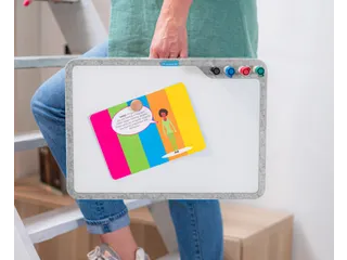 PLAYROOM Playboard Toolbox 42x28x18cm Grijs - 4