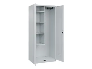 schoonmaakkast,HxBxD 1850x800x500mm,links 4vakken - 1