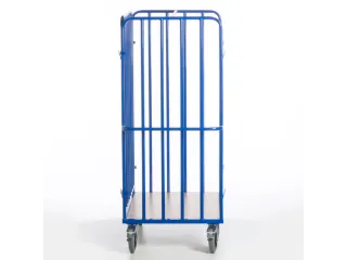 pakketwagen,draagverm. 600kg,laadvl. LxB 1200x770mm,houtetage,RAL5010 - 10
