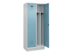 locker voor scheiding van kleding,HxBxD 1950x800x500mm,2vak