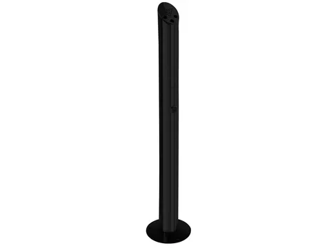 Asbak staand BRASQ AT300 RVS zwart