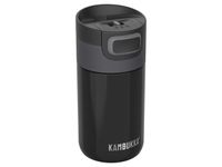 Thermosbeker KAMBUKKA Etna 300ml Pitch Black dubbelwandig met 3in1 dek