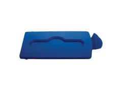 Deksel Gesloten Voor Slim Jim Recyclingstation Blauw