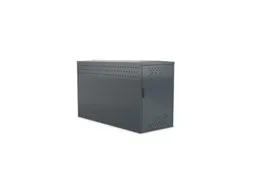 fietsgarage,grondveld,HxBxD 1250x850x2050mm,wanden staal,dak staal