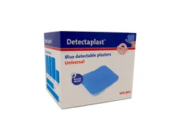 Detectaplast 8142 Pleister waterafstotend blauw 38x38mm 100 Stuks