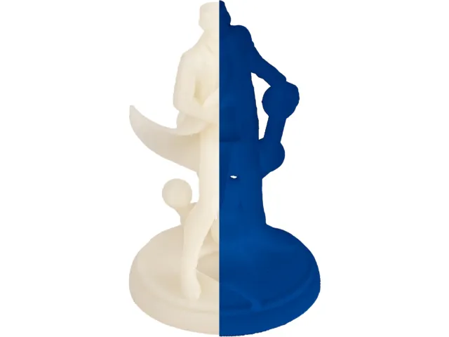 Polymaker 3D filament Panchroma PLA Glow 1,75mm Blauw 1kg