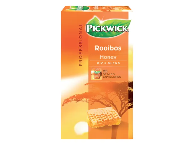 Thee Pickwick rooibos honey 25x1.5gr