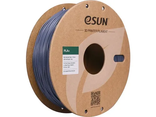 eSUN PLA+ 3D printer Filament 1,75mm Grijs 1kg