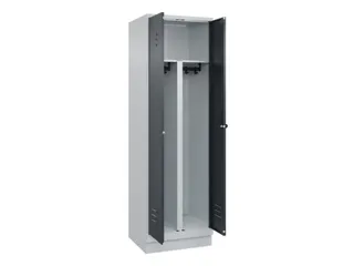 PBM-locker,HxBxD 1950x600x500mm,2vak,vak B 300mm,draaigrendel - 2