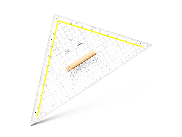 Tekendriehoek Aristo 32,5cm Met Houten Greep