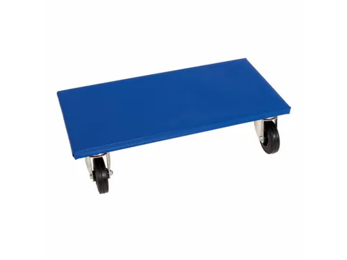 meubelroller,draagverm. 500kg,laadvl. LxB 600x400mm,platform gesloten