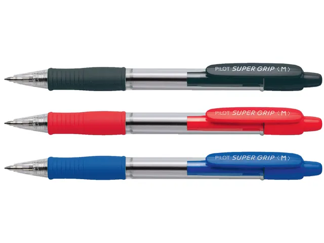 Balpen Pilot Super Grip Medium Rood