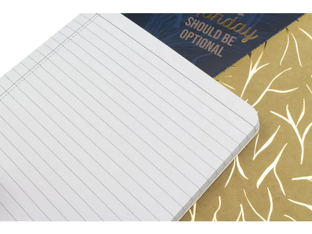 Schrift A5 Natural Beauty set van 3. 80 pagina's 80 grams papier.