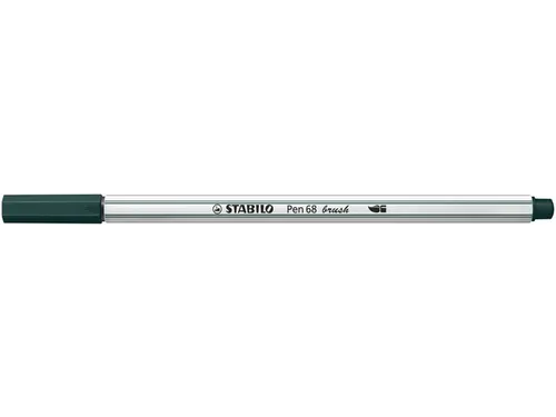 Brushstift STABILO Pen 568/63 aardegroen