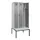 locker met bank,voor scheiding van kleding,HxBxD 2120x900x815mm,3vak