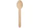 Lepel Uit Hout Gecoat FSC 160 mm Pak 100 Stuks