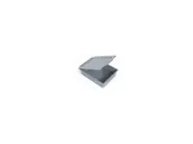 OUTLET Tray diep zonder vakverdeling met deksel grijs